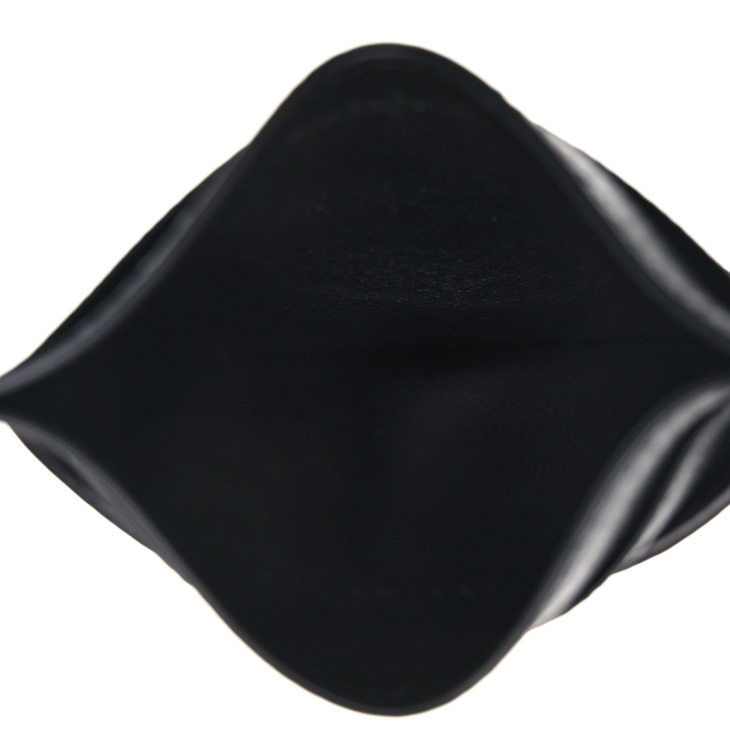 Grained Calfskin Neo Classic Gold Hardware Card Holder Black