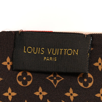 Louis Vuitton Silk Monogram World Tour Stickers BB Bandeau Nude 3 of 5