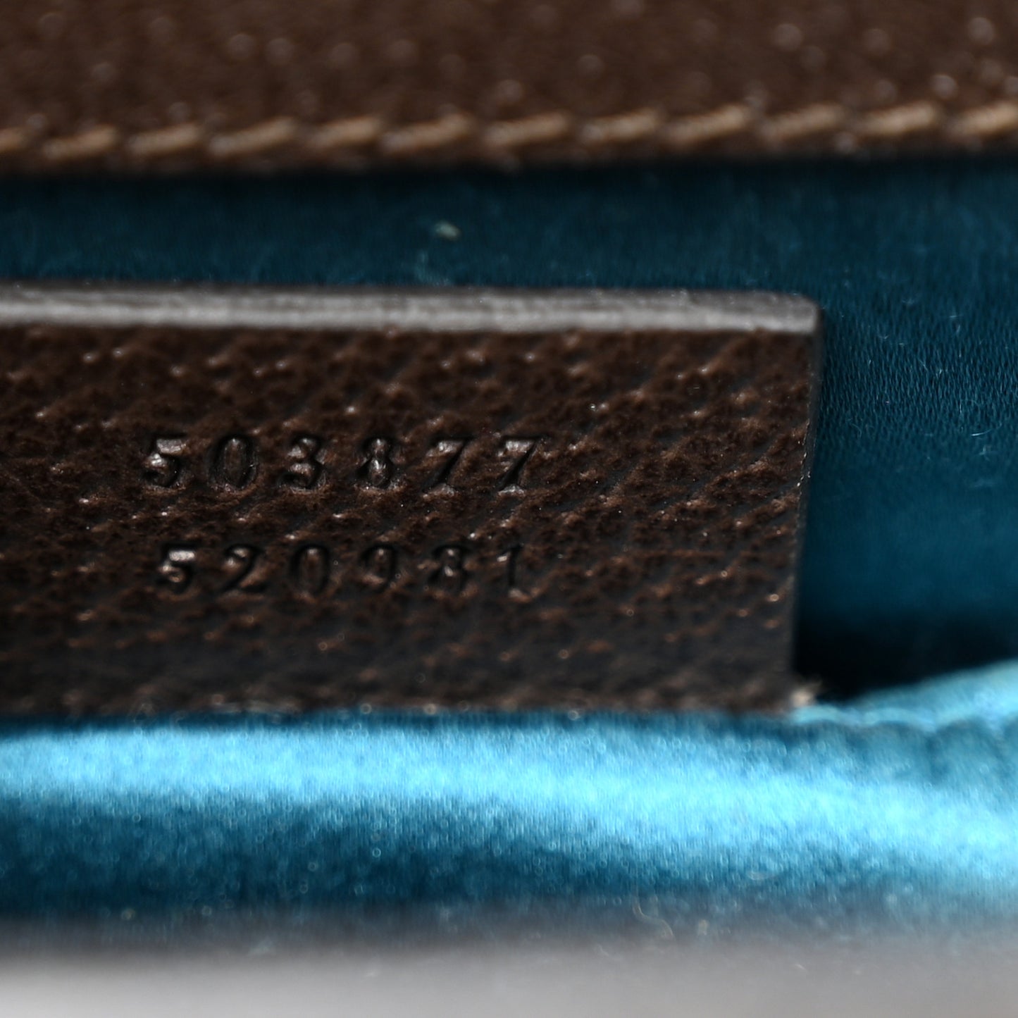 GG Supreme Monogram Web Small Ophidia Chain Shoulder Bag Brown