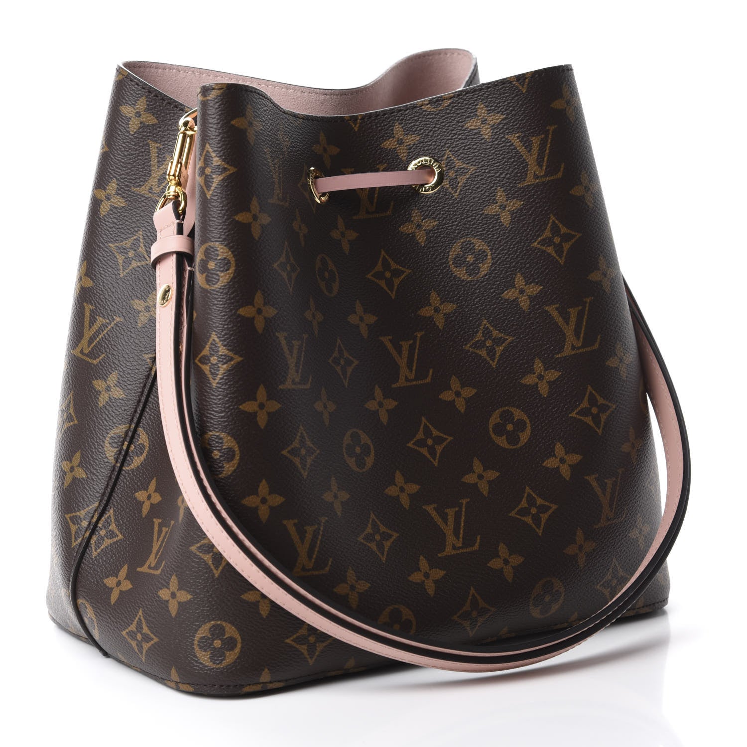 Louis Vuitton Monogram Neonoe MM Rose Poudre 3 of 10