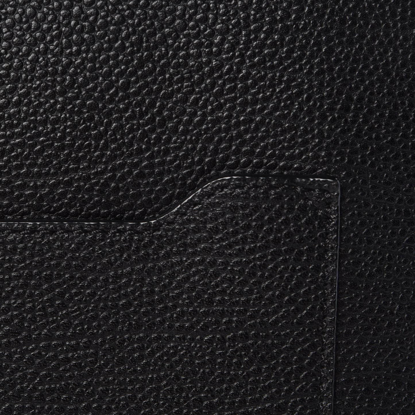 Grained Calfskin Medium Ella Boston Black