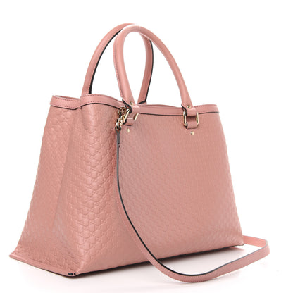 Gucci Soft Microguccissima Medium Tote Soft Pink 3 of 11