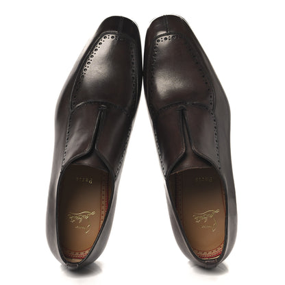 Christian Louboutin Calfskin Mens Lafitte On Flat Loafers 43 Brown 2 of 9
