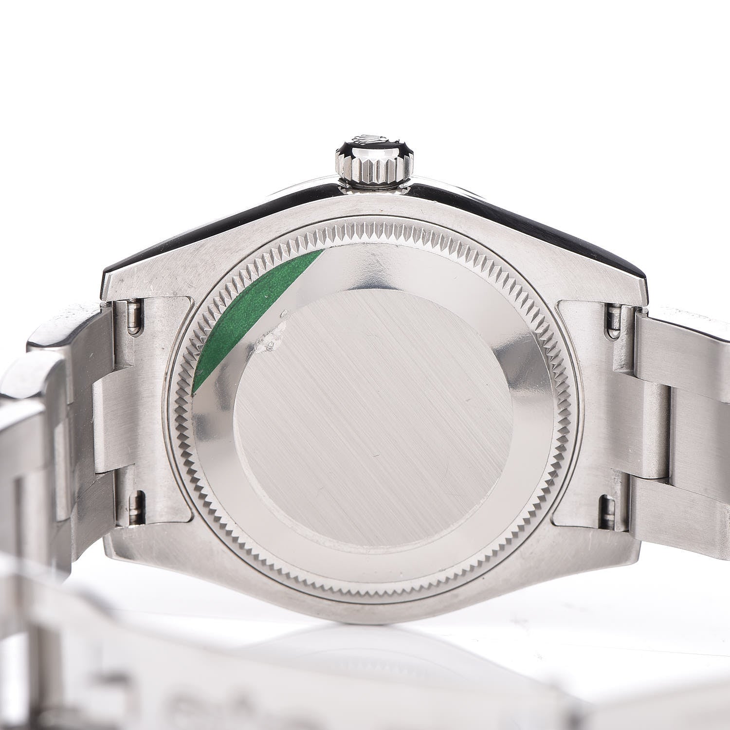Rolex Stainless Steel 31mm Oyster Perpetual Watch Azzurro Blue Roman 177200 6 of 7