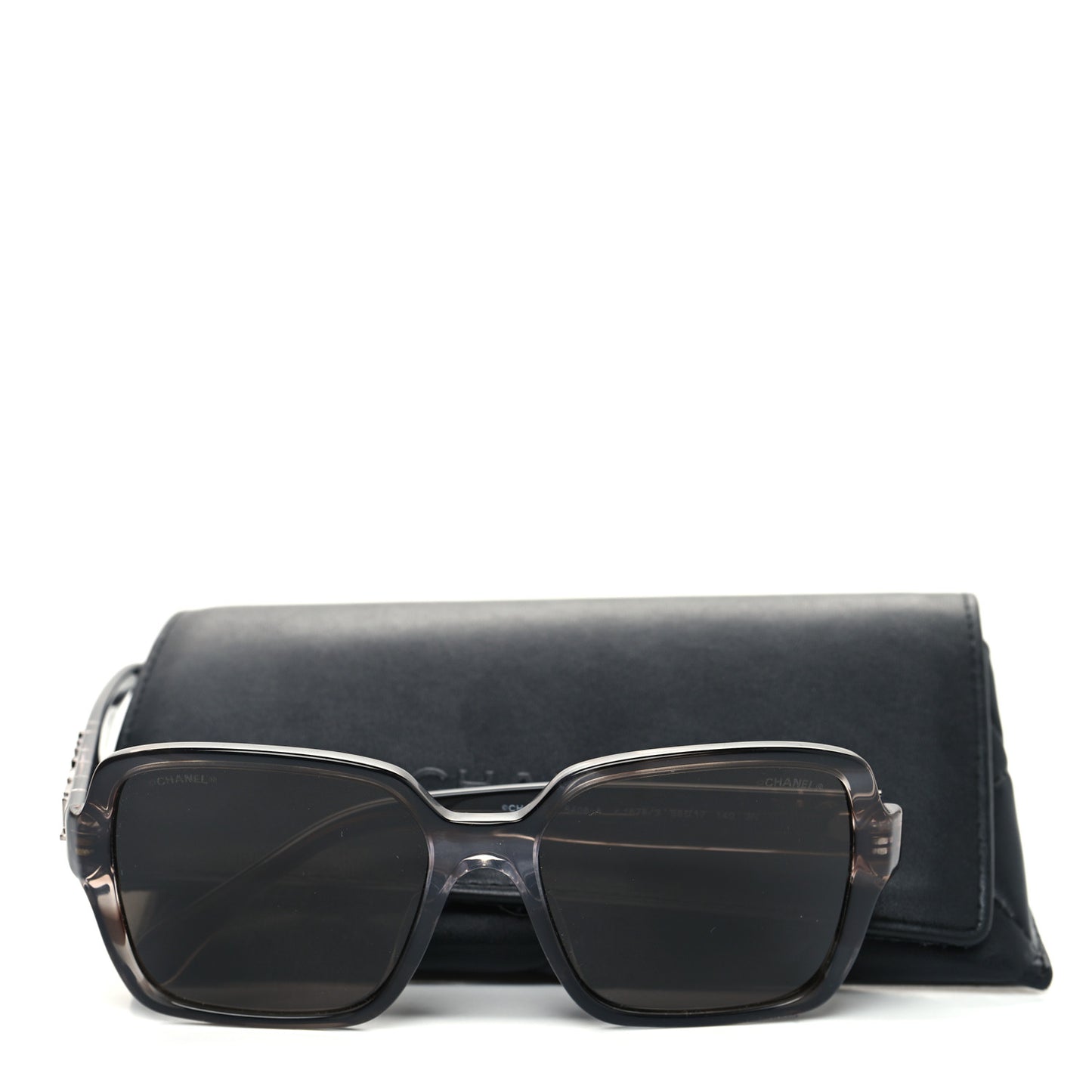 Acetate Square Sunglasses 5408-A Brown