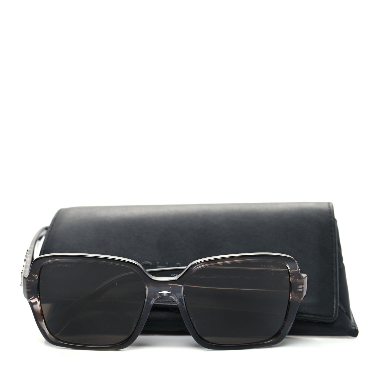 Chanel Acetate Square Sunglasses 5408-A Brown 7 of 7
