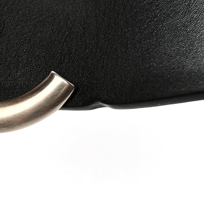 Chanel Calfskin CC Reversible Belt 75 30 Black Burgundy 8 of 10