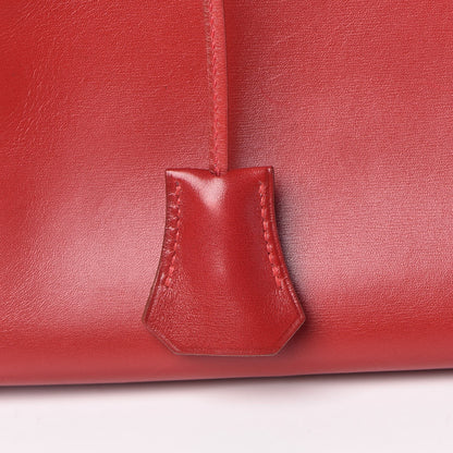 Hermes Box Kelly Retourne 28 Rouge Vif 18 of 41