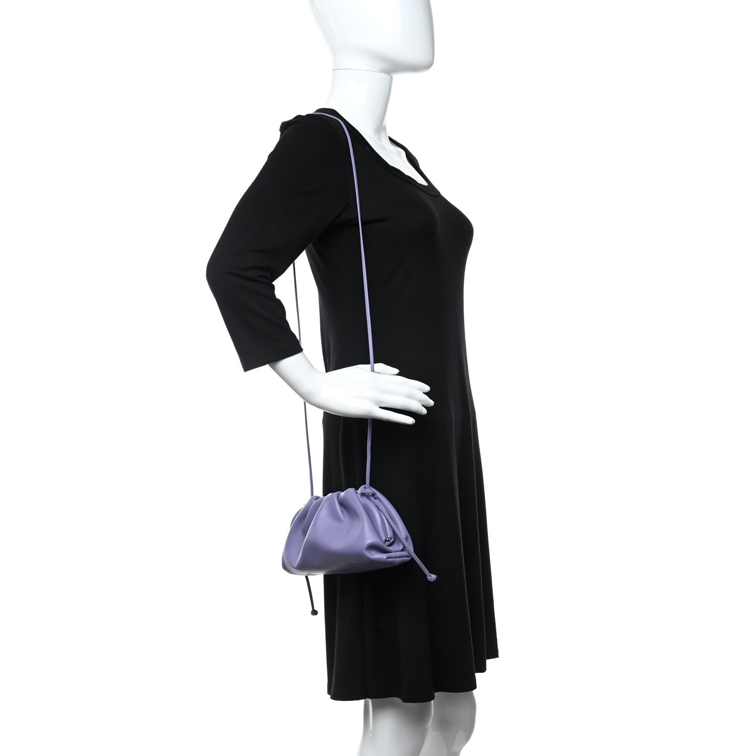 Bottega Veneta Butter Calfskin The Mini Pouch Lavender 2 of 11