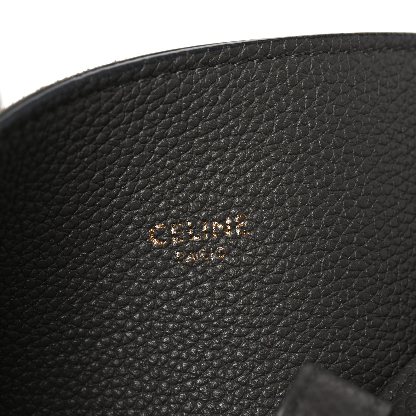 Soft Grained Calfskin Medium Belt Cabas Phantom  Grey