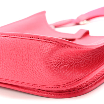 Hermes Taurillon Clemence Evelyne III PM Rose Extreme 10 of 10