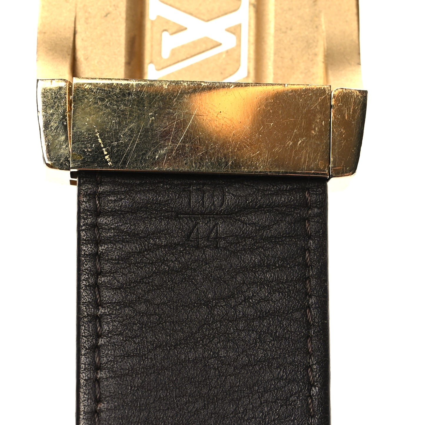 Monogram LV Cut Reversible Belt 110 44