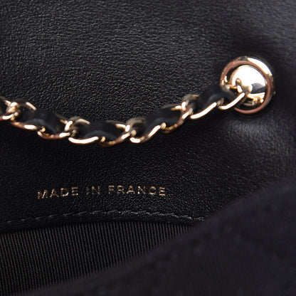 Chanel Jersey Quilted Belt Bag Black 9 of 11