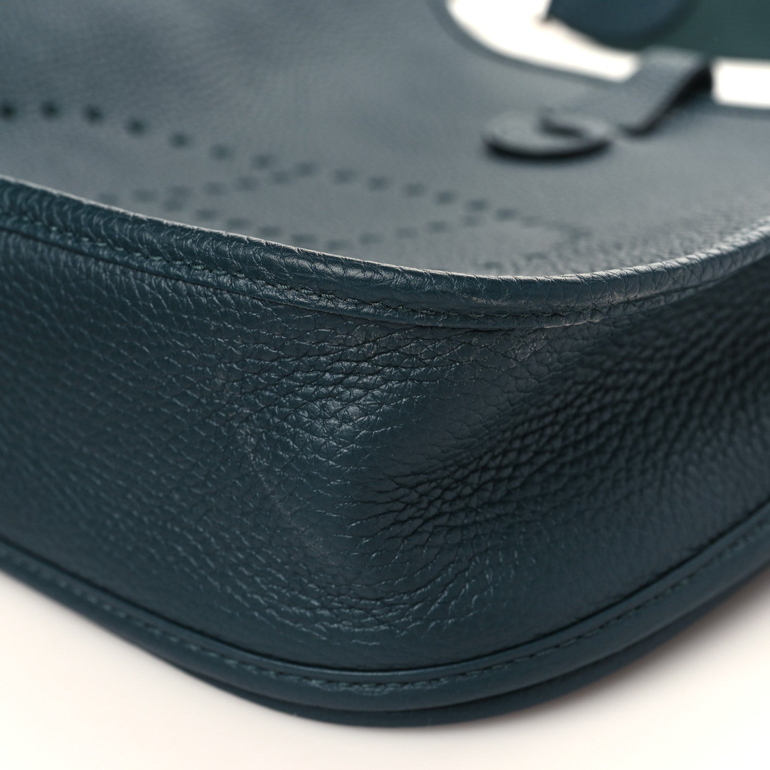 Hermes Taurillon Clemence Evelyne III PM Vert Cypress 8 of 8