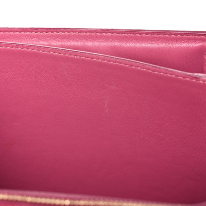 Celine Smooth Calfskin Medium Classic Box Flap Bag Pink 13 of 42