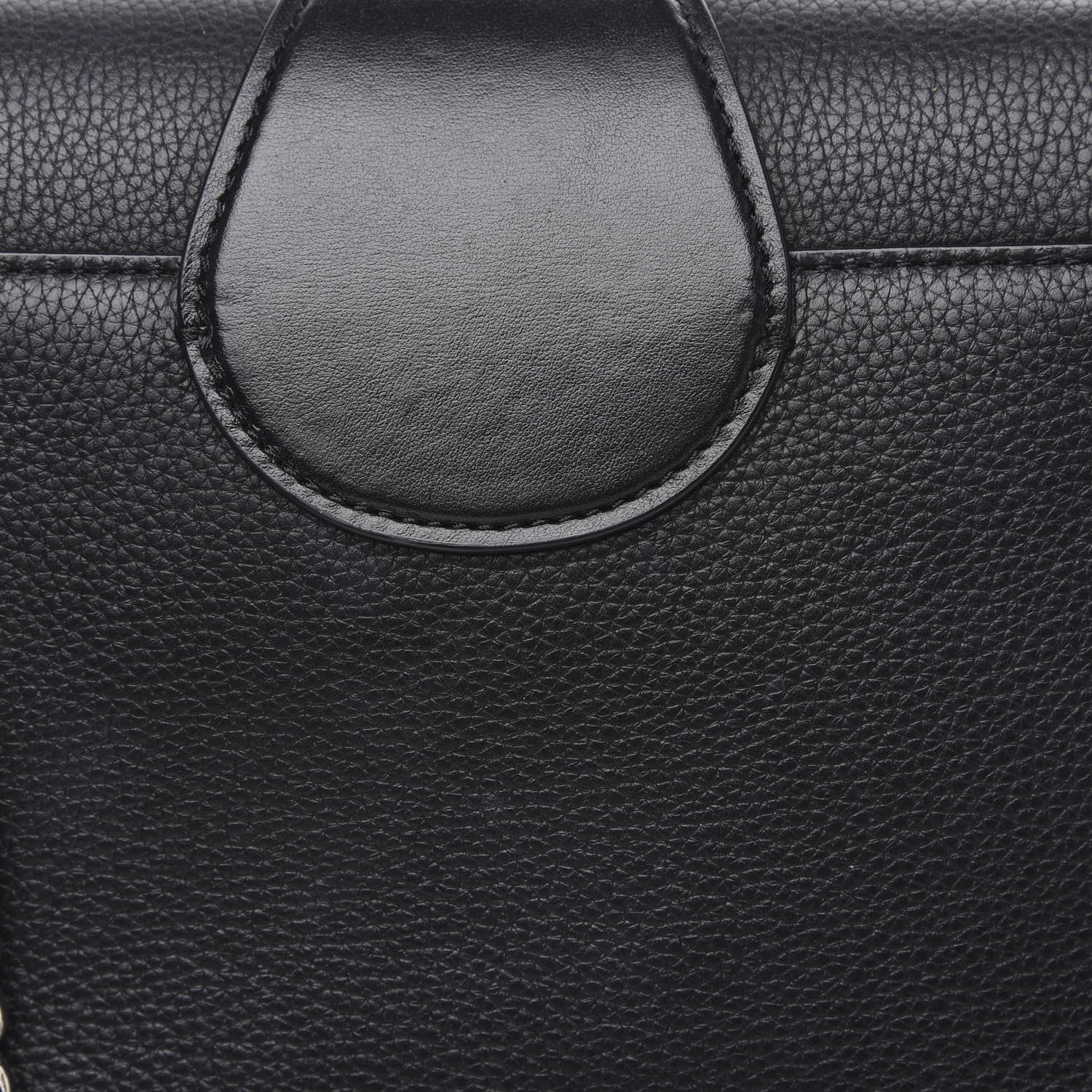Christian Louboutin Pebbled Calfskin Small Rubylou Shoulder Bag Black 12 of 14