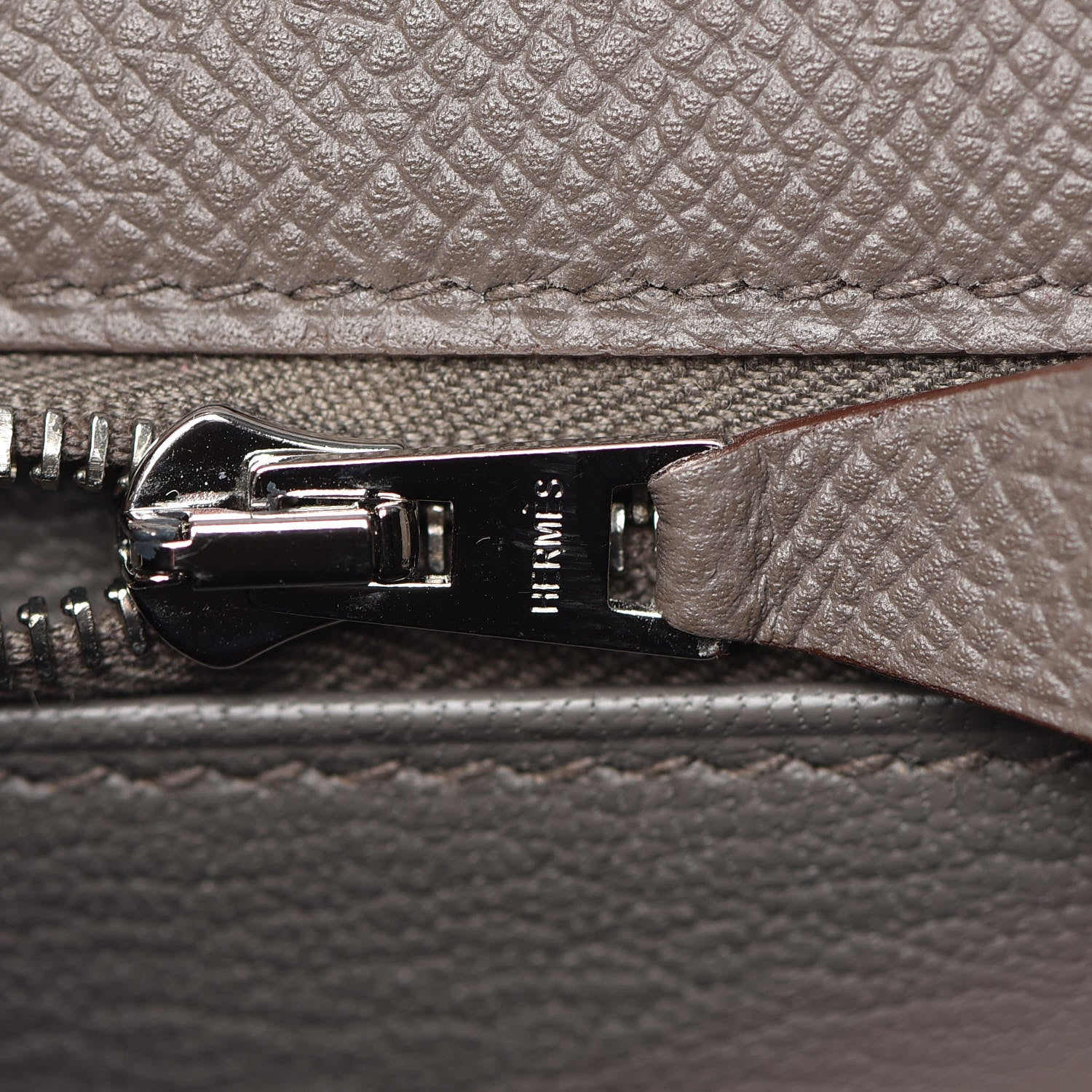 Hermes Epsom Kelly Sellier 25 Etain 28 of 40