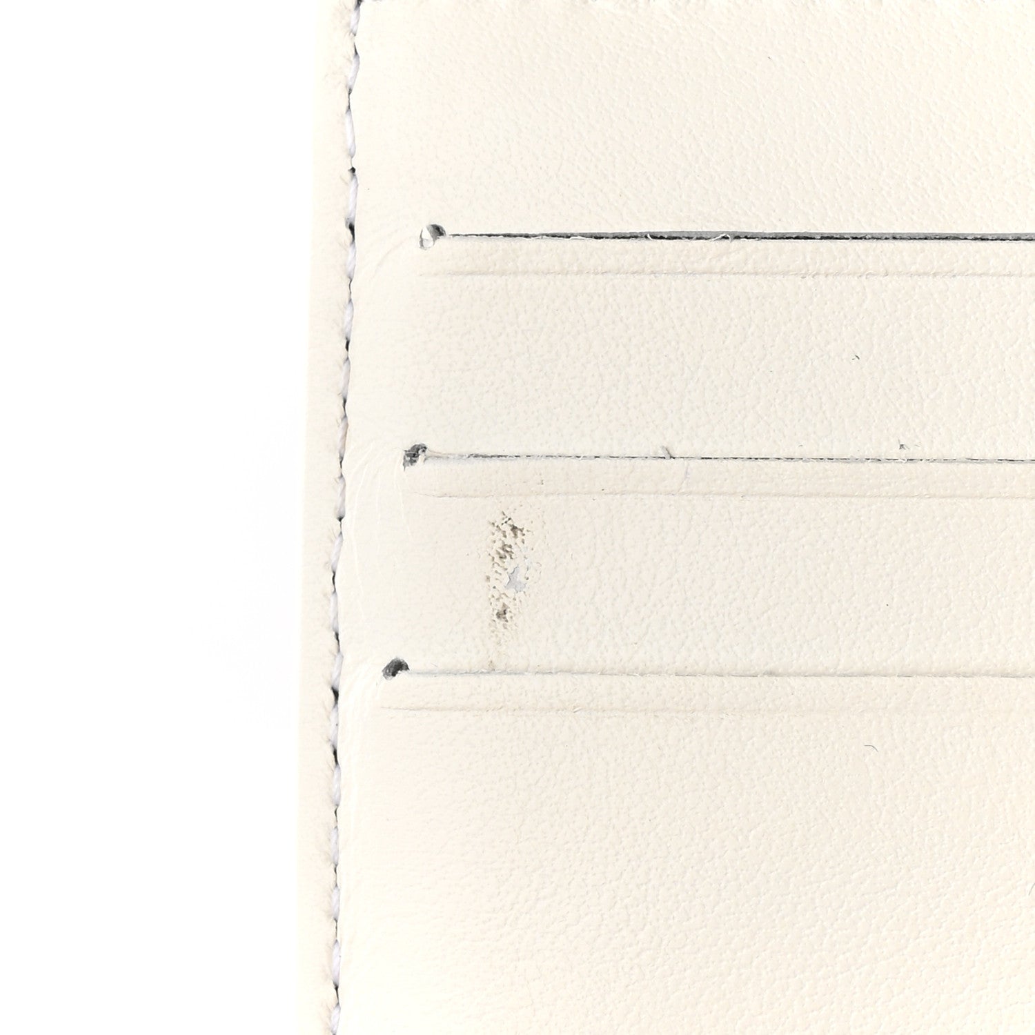 Chanel Caviar Quilted Small Flap Wallet White 11 of 13