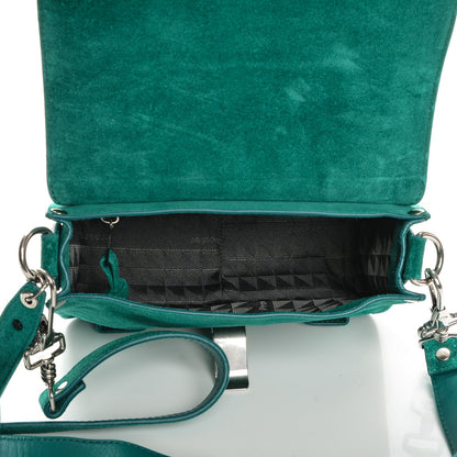 Proenza Schouler Suede PS1 Mini Pouch Messenger Bag Malachite 5 of 7