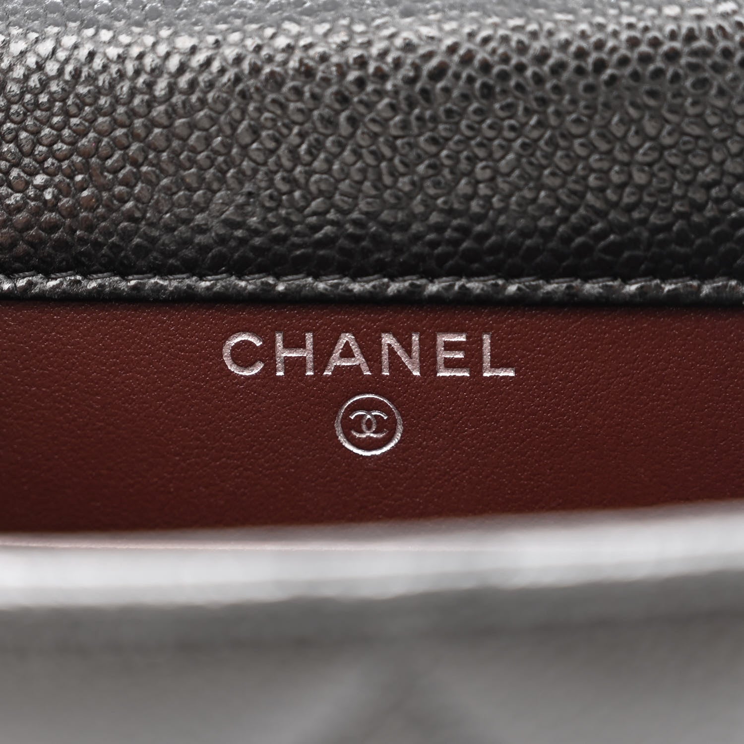 Chanel Caviar Quilted Classic Phone Holder Black 6 of 14