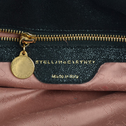 Stella McCartney Shaggy Deer Falabella Fold Over Tote Black 6 of 9