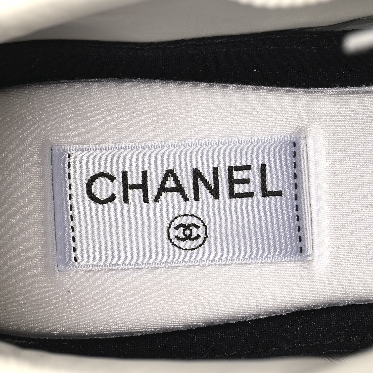 Chanel Calfskin CC Womens Sneakers 42 White 8 of 9