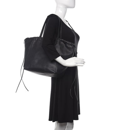 Celine Smooth Calfskin Small Coulisse Cabas Black 3 of 10