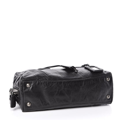 Prada Nappa Antique Bowler Black 4 of 10