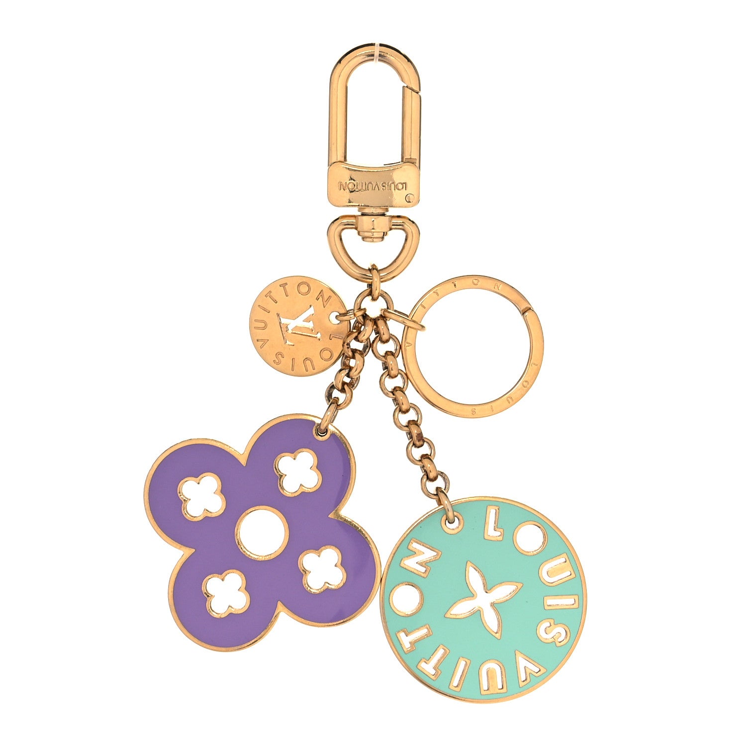Louis Vuitton Enamel Looping Bag Charm 1 of 3