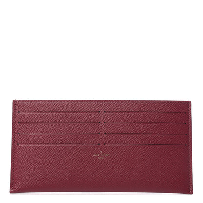 Louis Vuitton Calfskin Felicie Card Holder Insert Fuchsia 1 of 6