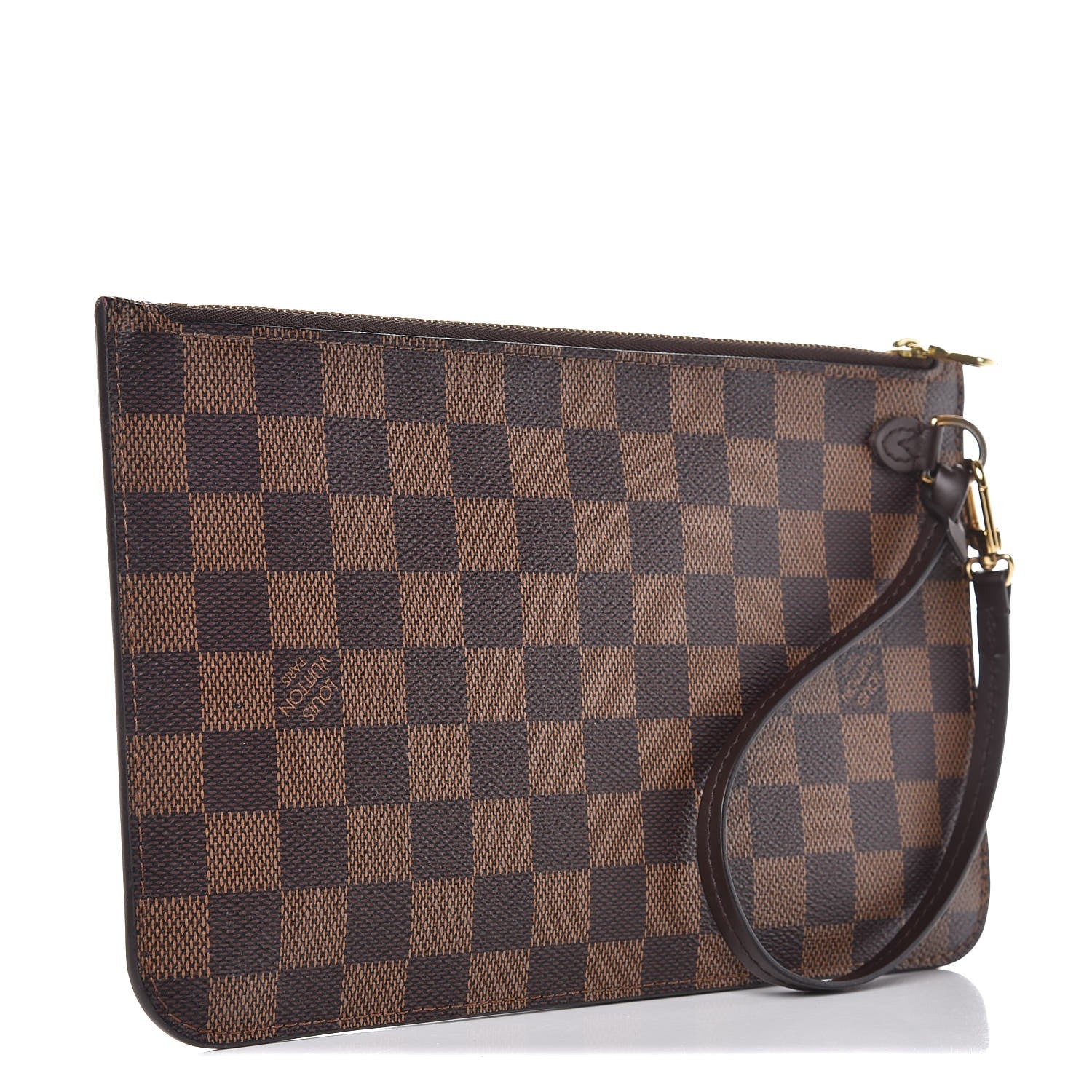 Louis Vuitton Damier Ebene Neverfull MM GM Pochette 3 of 11
