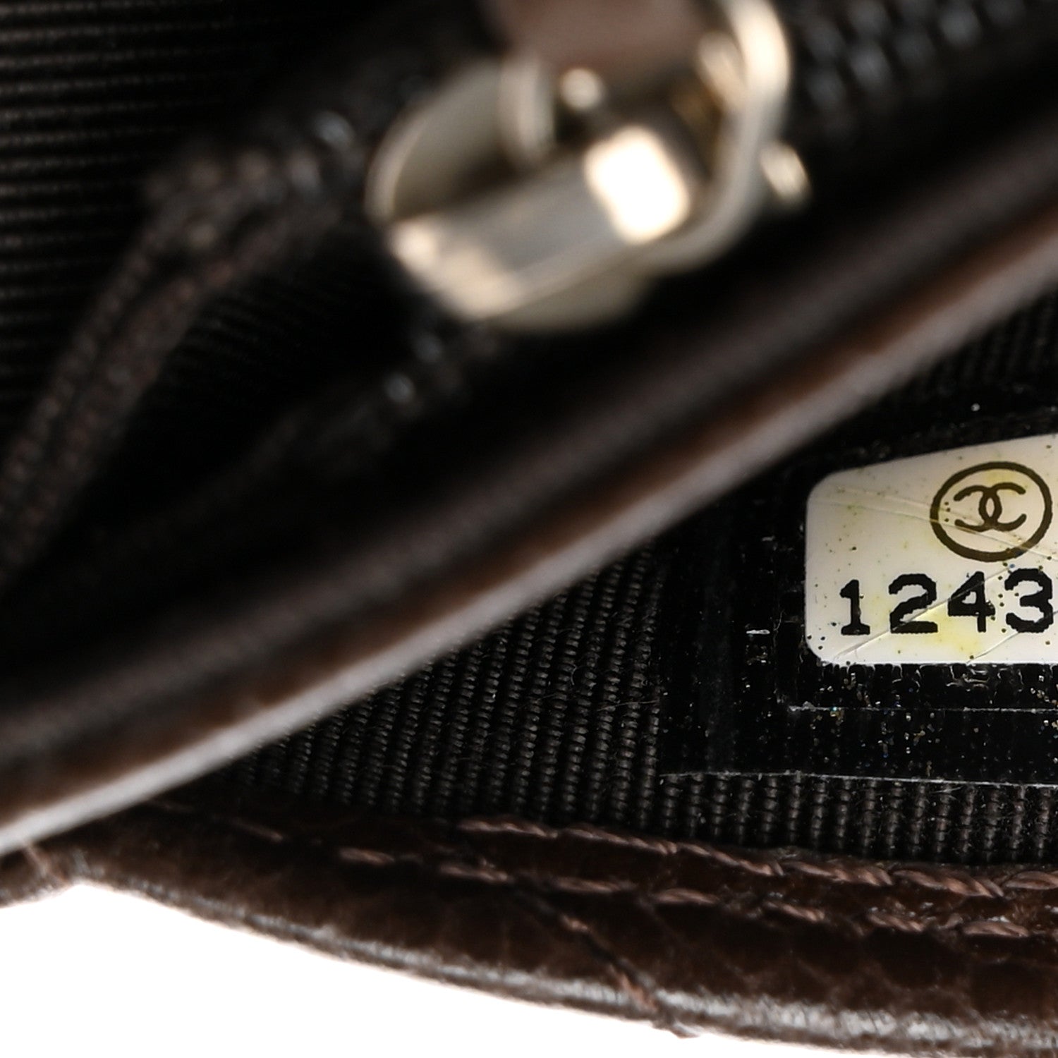 Chanel Caviar Quilted Small Flap Wallet Brown 8 of 9