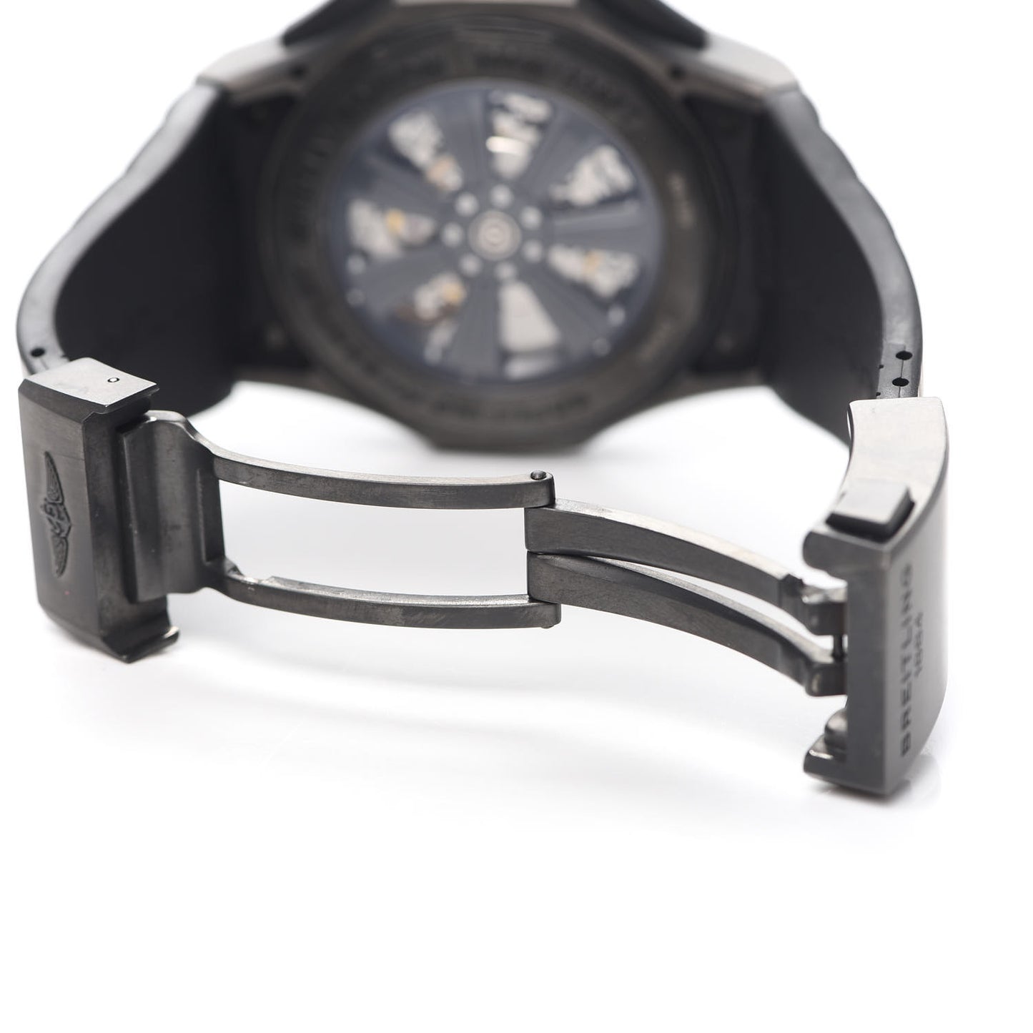 Carbon Rubber 45mm Bentley GMT B04 S Carbon Body Limited Edition Automatic Watch Black NB0434E5