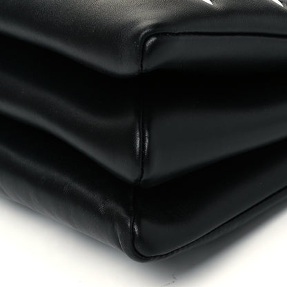 Louis Vuitton Lambskin Embossed Monogram Coussin PM Black White 8 of 8