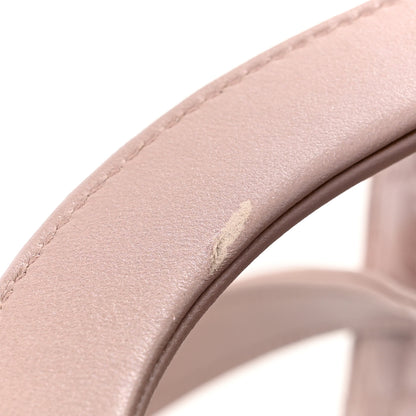 Christian Dior Pearly Lambskin Cannage Medium Lady Dior Lotus 12 of 13