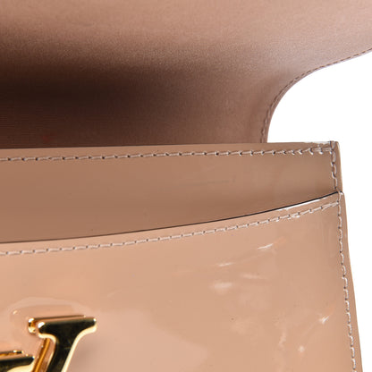 Louis Vuitton Patent Louise Clutch Nude 10 of 12