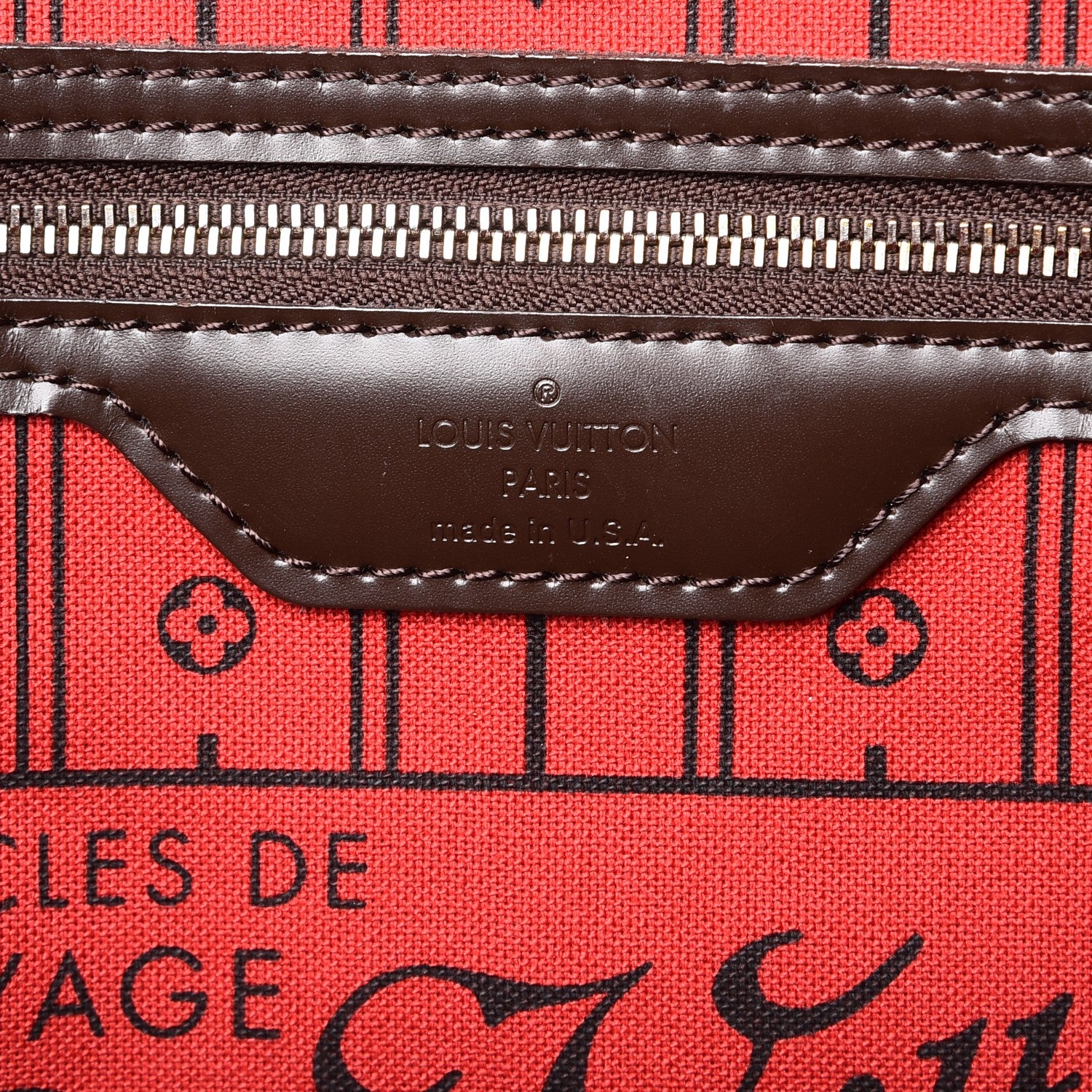 Louis Vuitton Damier Ebene Neverfull GM 6 of 8