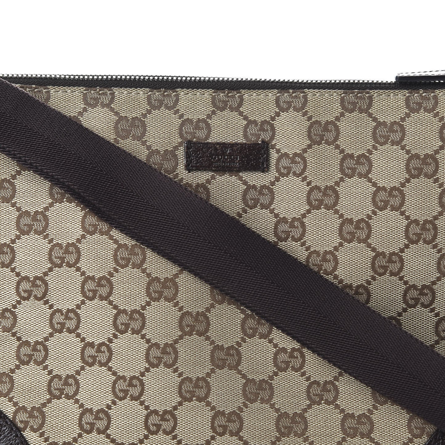 Monogram Joy Messenger Bag Dark Brown