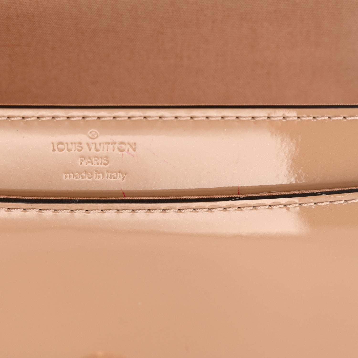 Louis Vuitton Patent Louise EW Clutch NM Nude 13 of 14