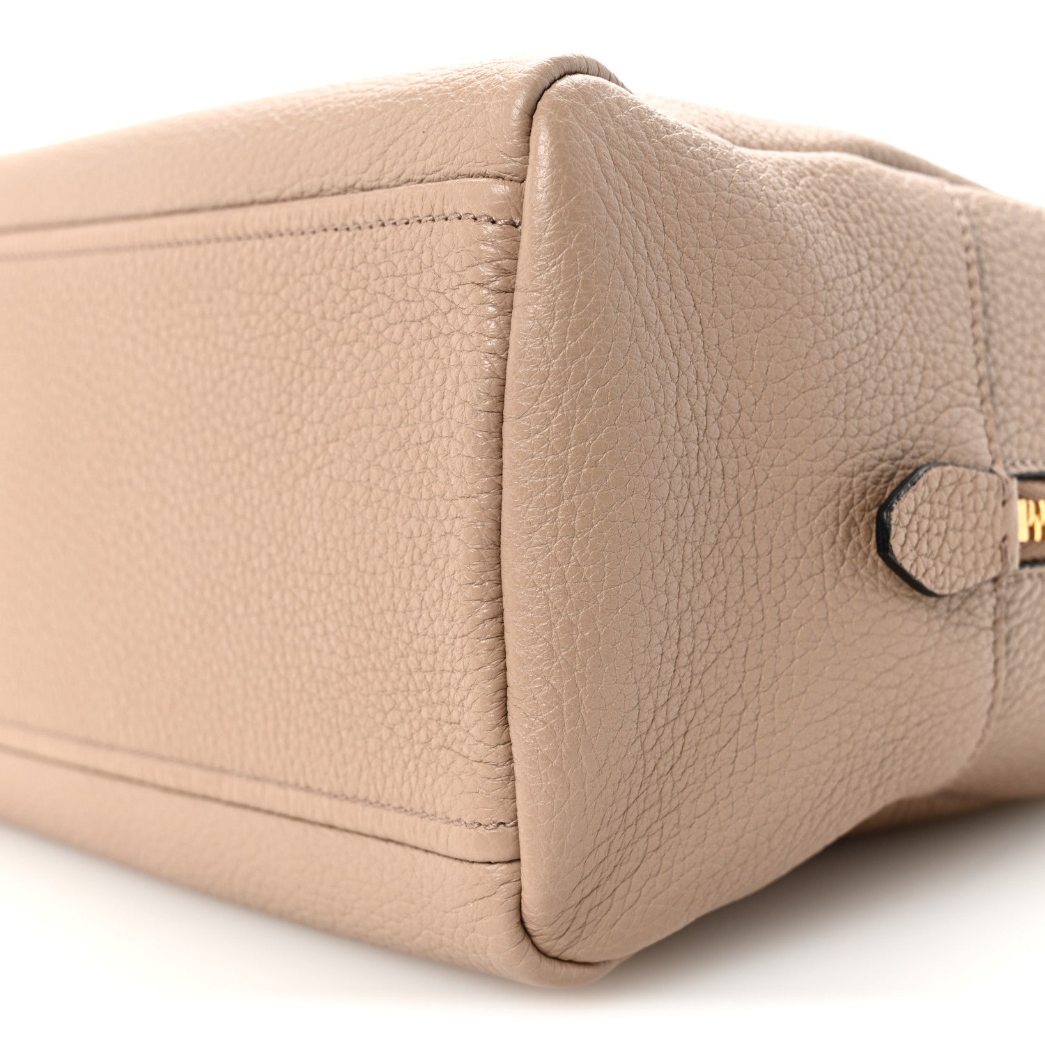 Prada Vitello Phenix Bauletto Cammeo 1783739 – FASHIONPHILE