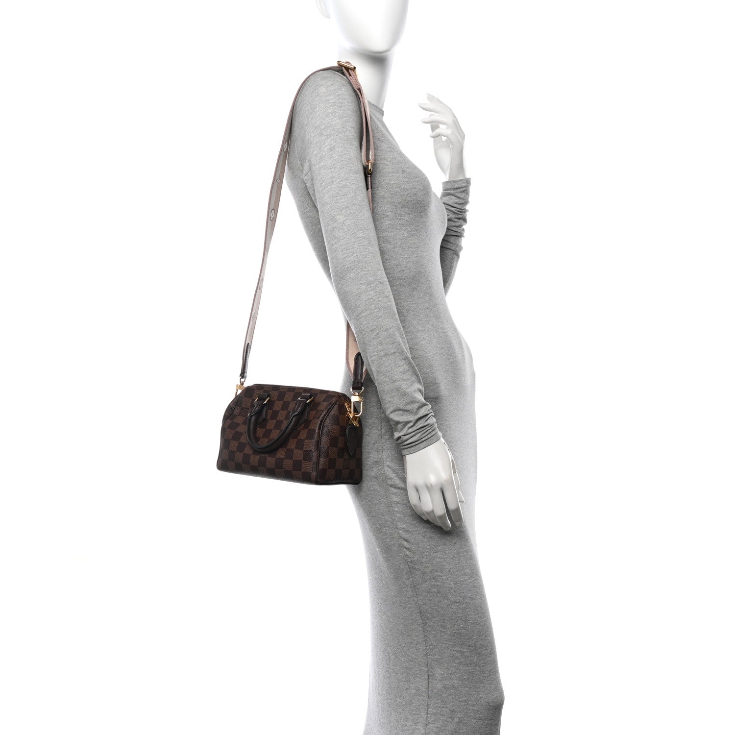 Louis Vuitton Damier Ebene Speedy Bandouliere 20 2 of 11