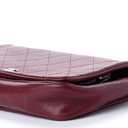Chanel Lambskin Quilted Single Flap Red 10 of 10