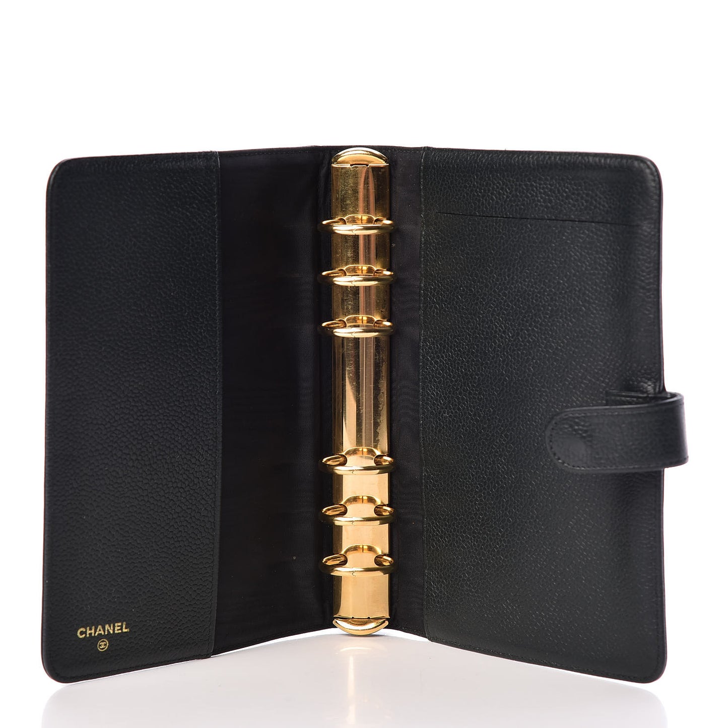 Caviar Timeless CC Ring Agenda Planner Dark Green