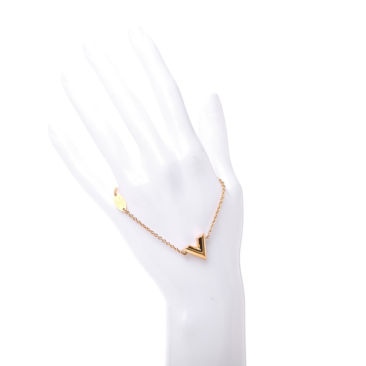 Louis Vuitton Essential V Bracelet Gold 2 of 5