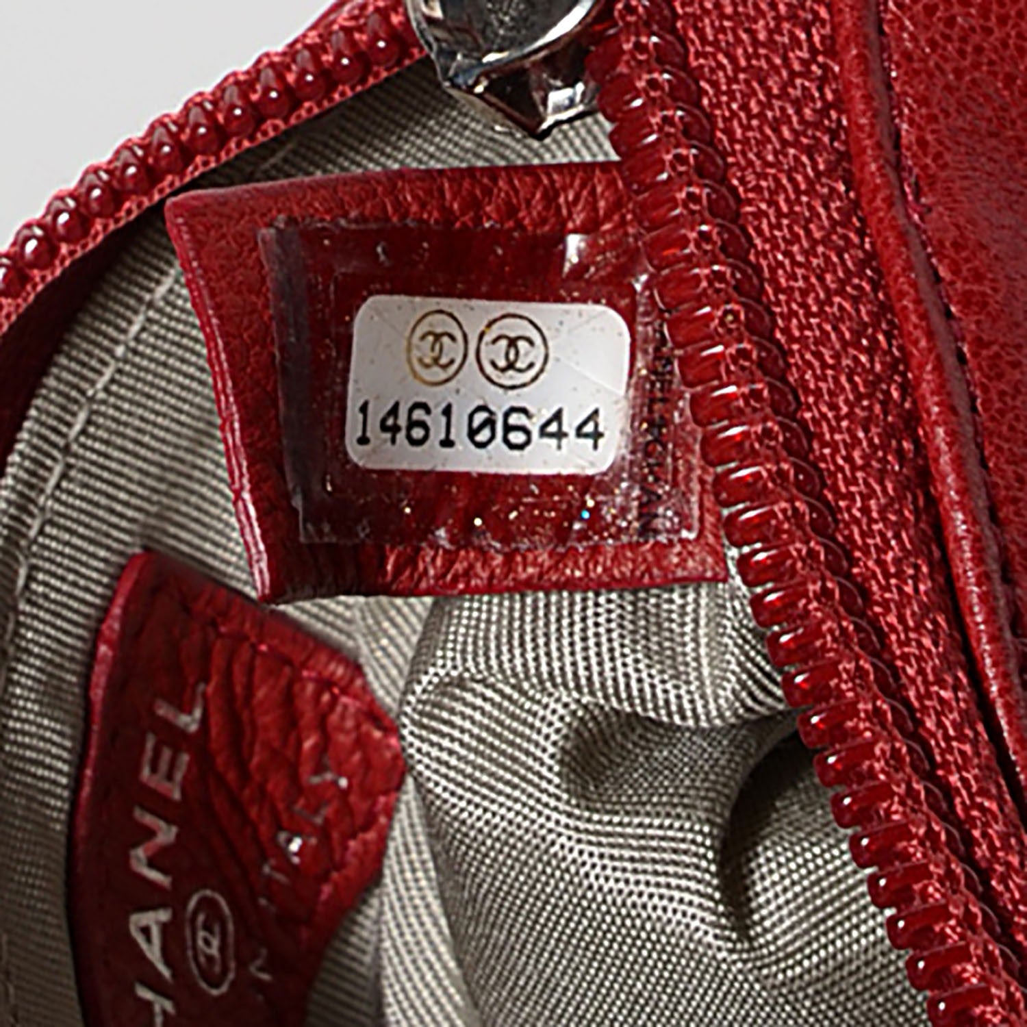 Chanel Lambskin Timeless CC Key Holder Red 7 of 7