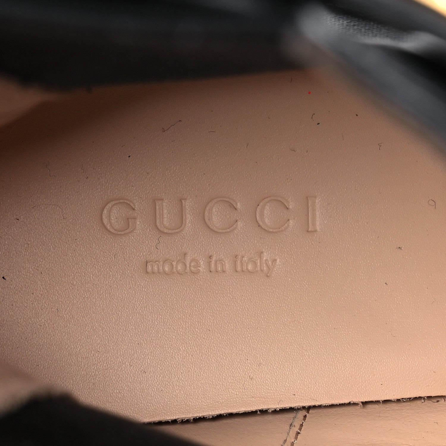 Gucci Calfskin Crystal GG Trip Chelsea Ankle Boots 38 Black 7 of 12