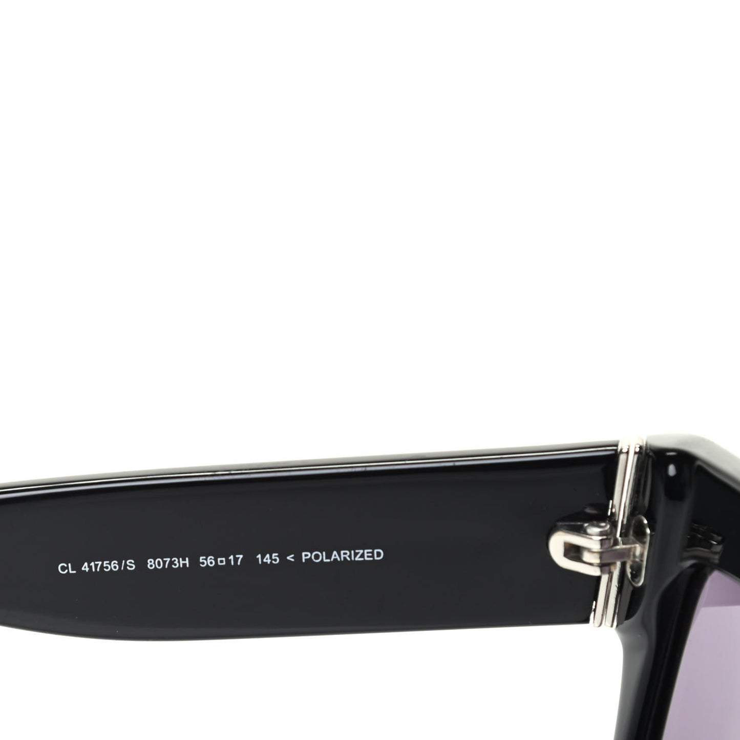Polarized ZZ Top Sunglasses CL 41756 Black