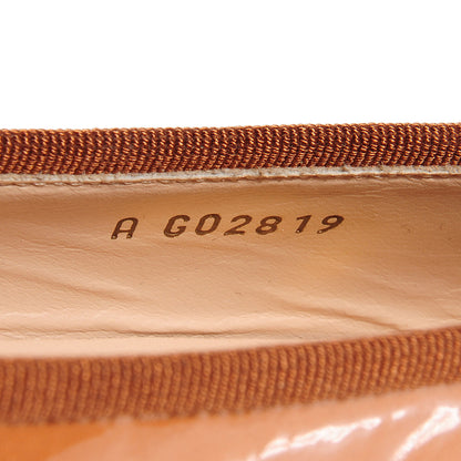Chanel Patent Classic CC Cap Toe Ballerina Flats 40.5 Bronze 7 of 7