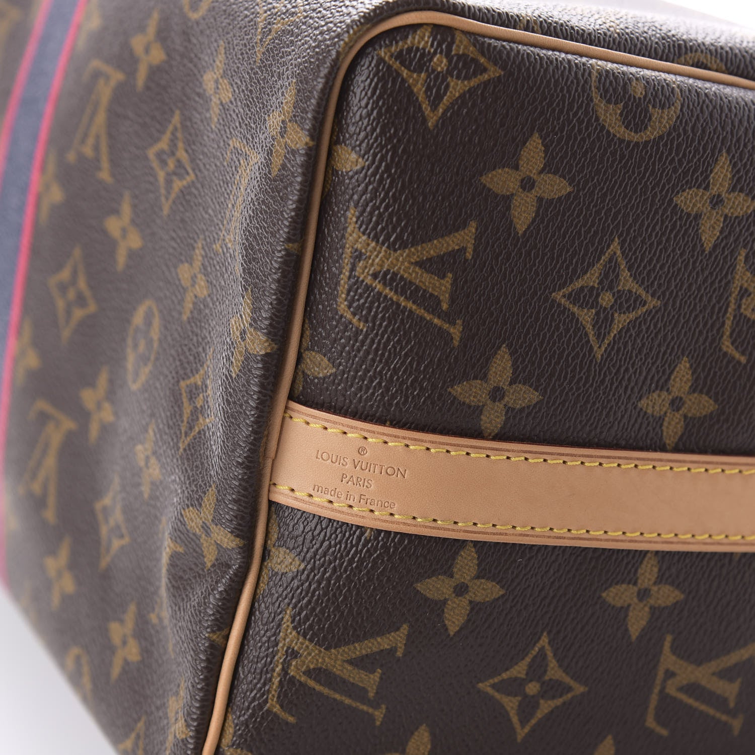 Louis Vuitton Monogram My LV Heritage Speedy Bandouliere 30 Marine Fuchsia 8 of 10