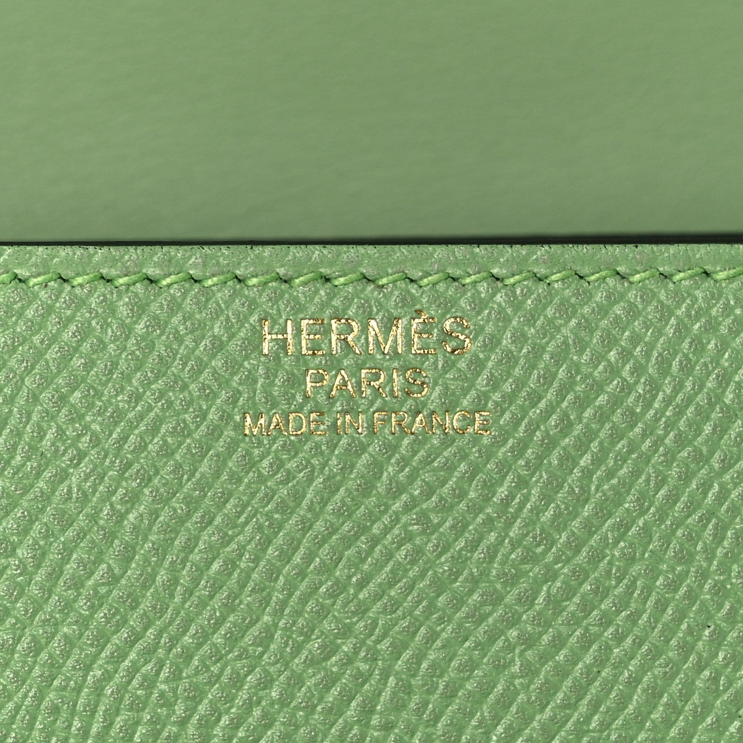Hermes Epsom Mosaique Au 24-17 Vert Criquet 6 of 9